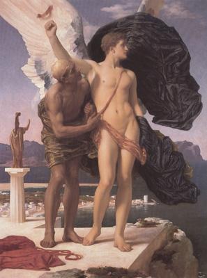Alma-Tadema, Sir Lawrence Frederic Leighton,Daedalus and Icarus (mk23) oil painting image